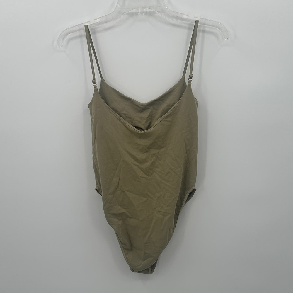 NWOT Free People Intimately Women's Olive Green Bodysuit Size M/L